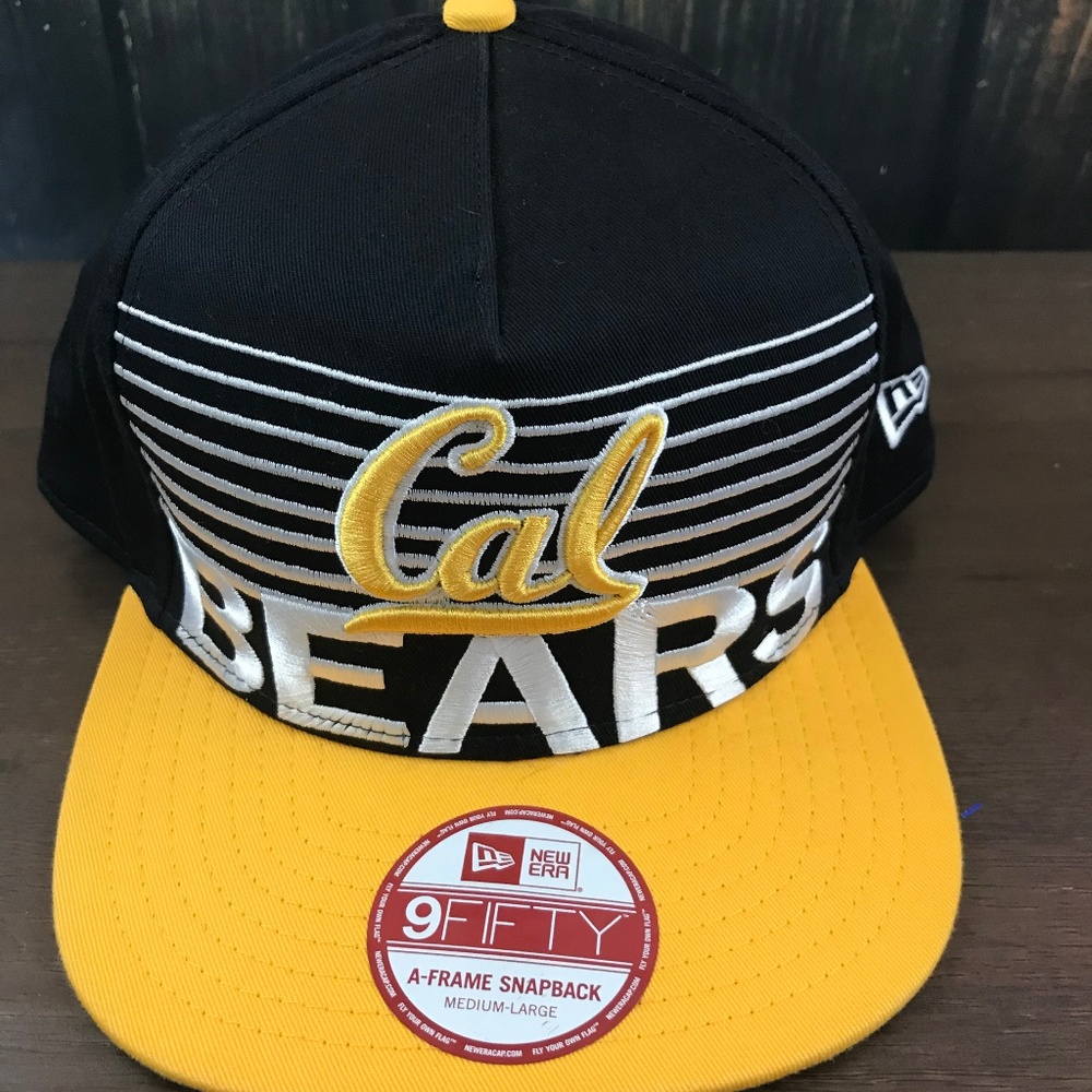 New Era 9Fifty 950 Hat Mens Cal Bears A Frame Snap